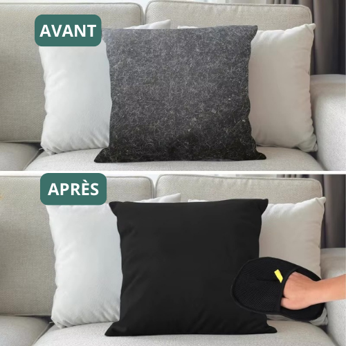 Gants anti-poils d'animaux, lavables et réutilisables